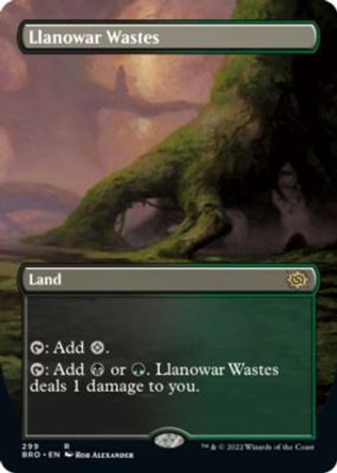 Hovedbilde Llanowar Wastes (Borderless) ...
