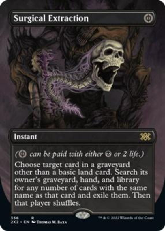 Surgical Extraction (Borderless)