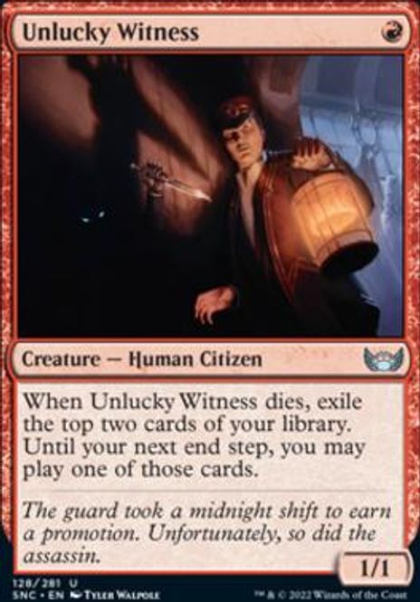 Hovedbilde Unlucky Witness