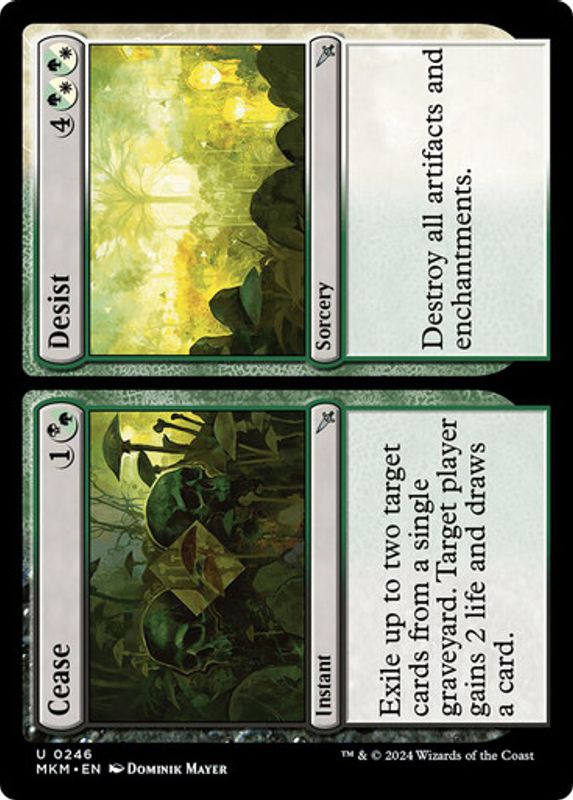 Cease - Desist (Foil)
