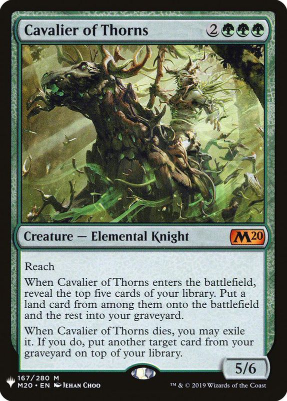 Cavalier of Thorns (Core Set 2020)