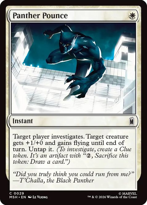 Hovedbilde Panther Pounce (Foil)