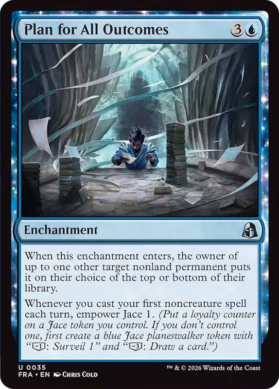 Plan for All Outcomes (foil)
