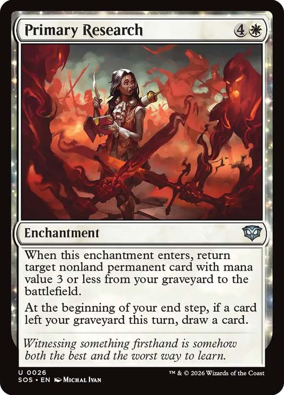 Primary Research (Foil)