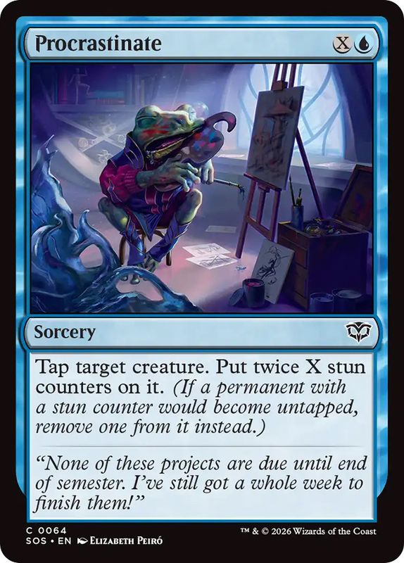 Procrastinate (Foil)