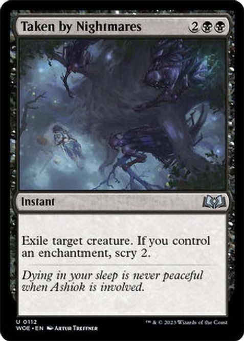 Hovedbilde Taken by Nightmares (Foil)