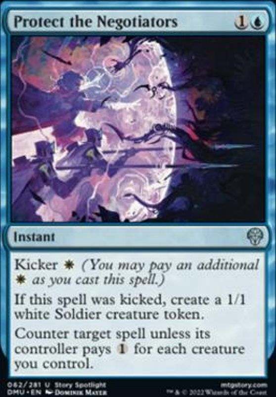 Protect the Negotiators (foil)