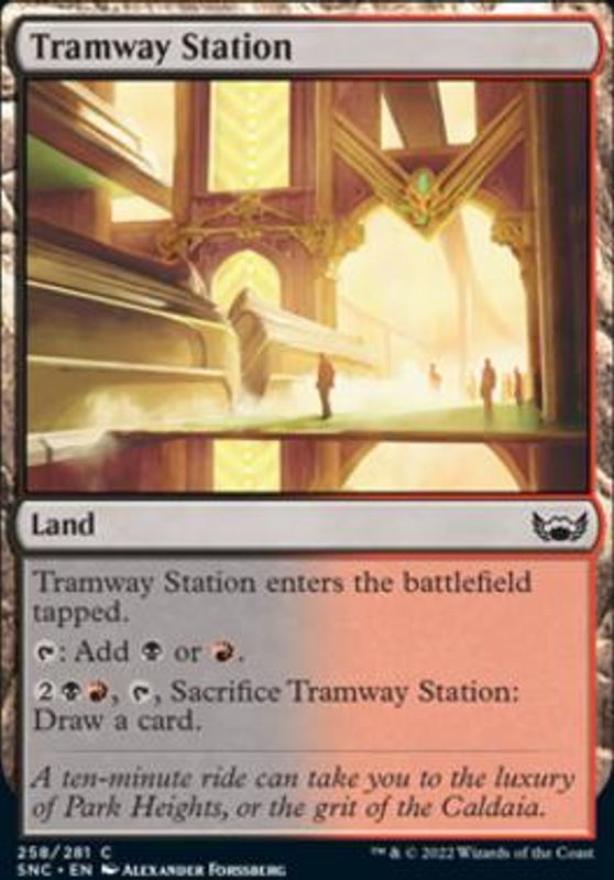 Tramway Station (foil)