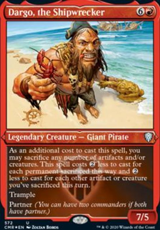 Dargo, the Shipwrecker (Foil-Etched)