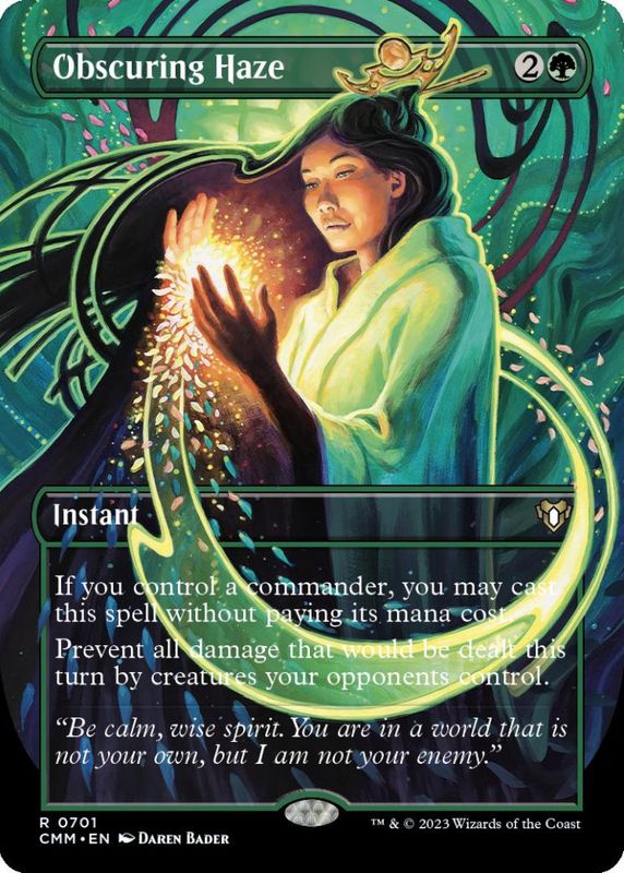 Obscuring Haze (Borderless) (foil)