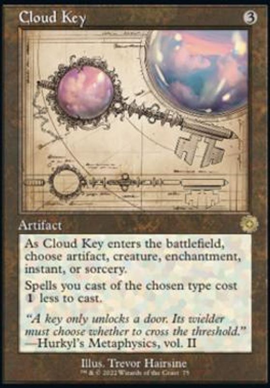 Cloud Key (Schematic Art) (foil)