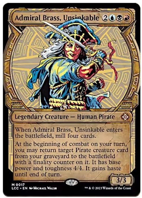 Hovedbilde Admiral Brass, Unsinkable ...
