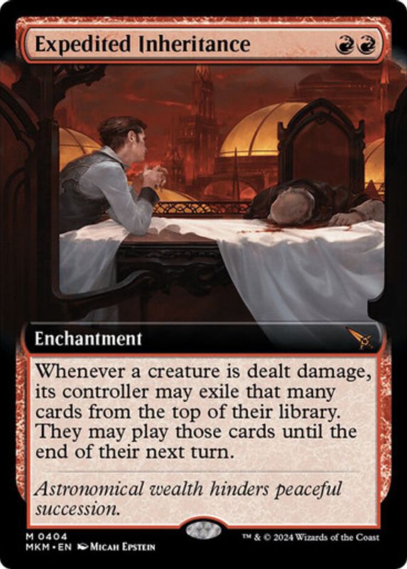 Expedited Inheritance (Extended Art) (Foil)