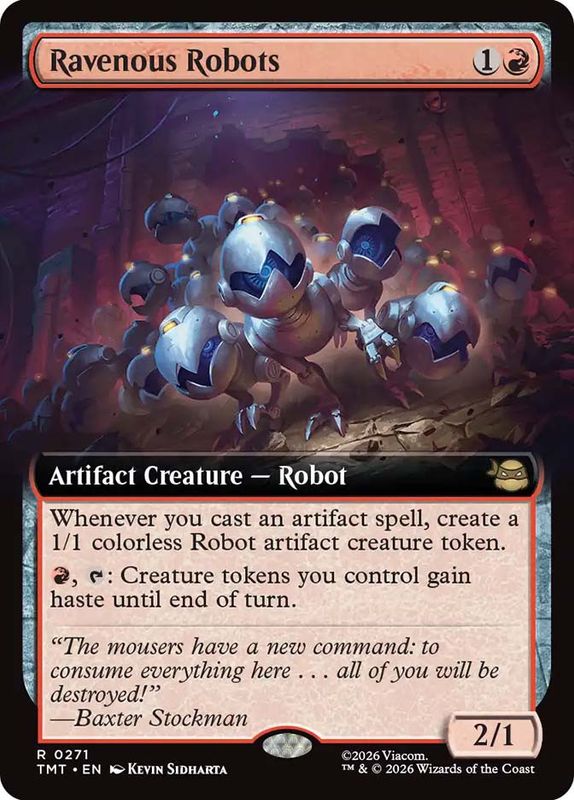 Ravenous Robots (Extended Art) (Foil)