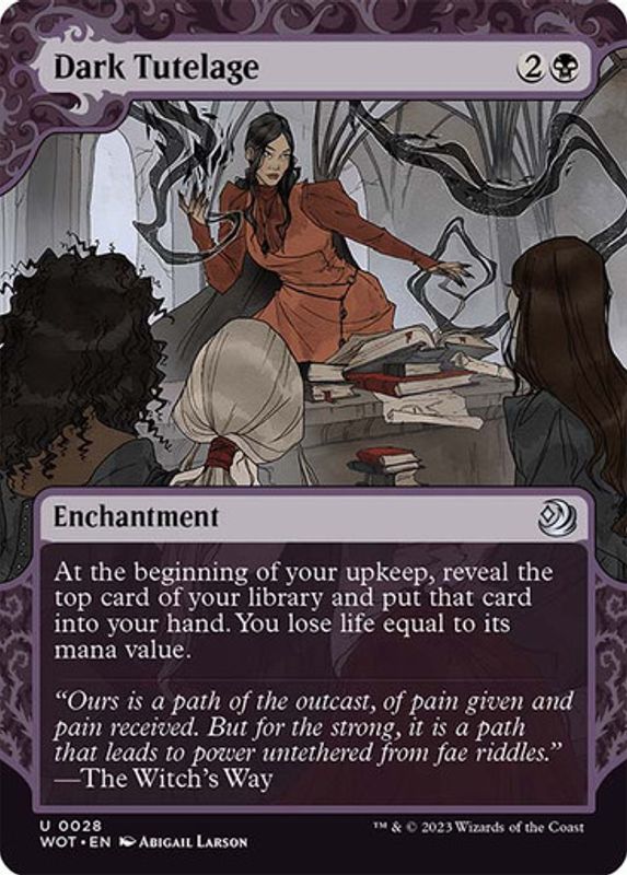 Dark Tutelage (0028) (Foil)