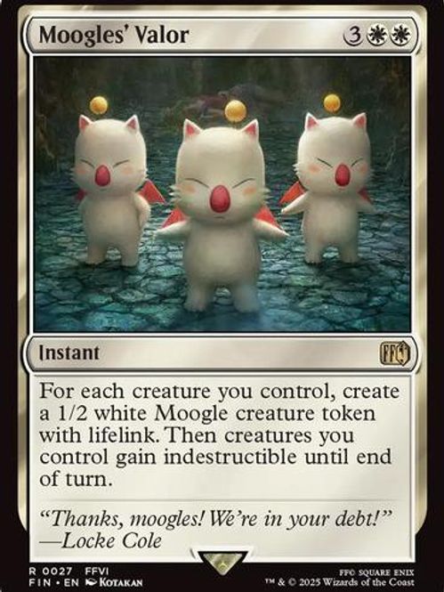 Hovedbilde Moogles' Valor (Foil)