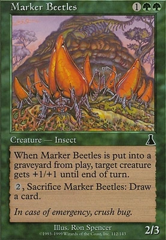 Marker Beetles