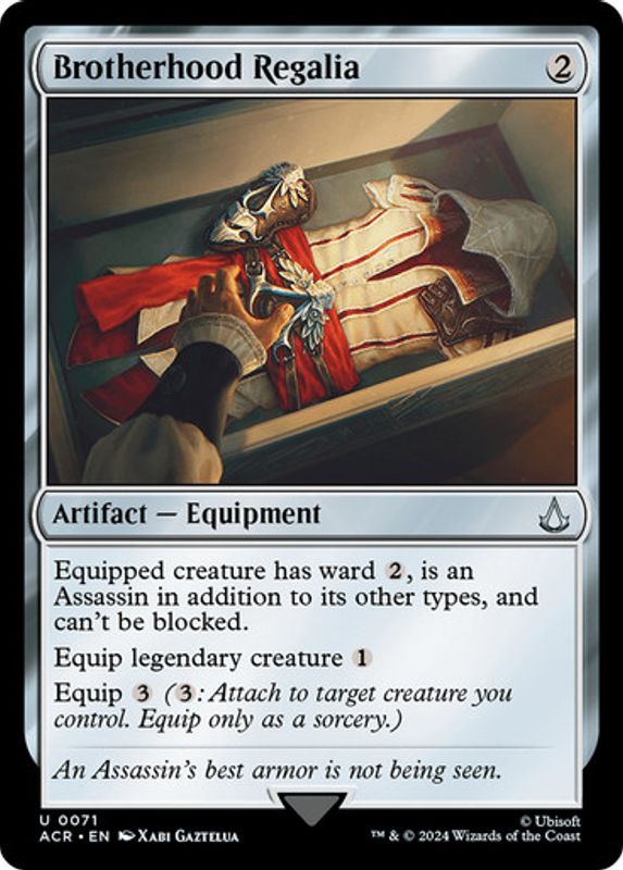 Brotherhood Regalia (Foil)