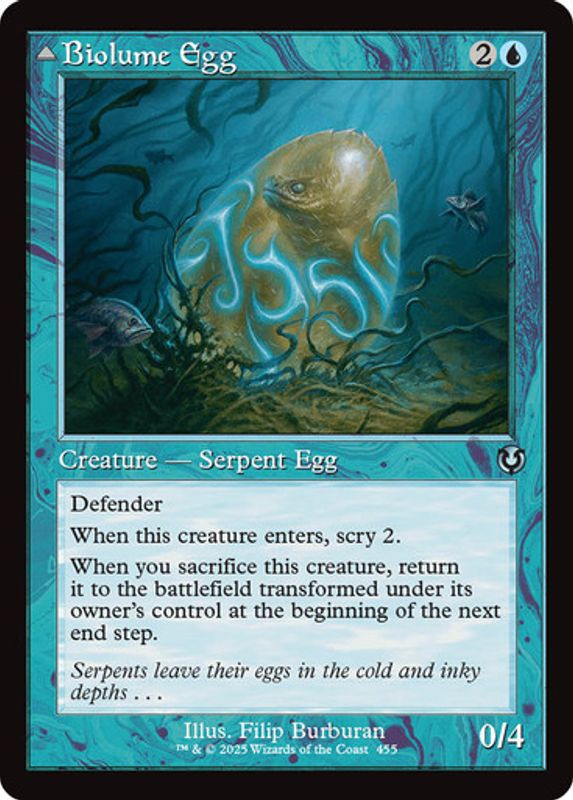 Biolume Egg (Retro Frame)