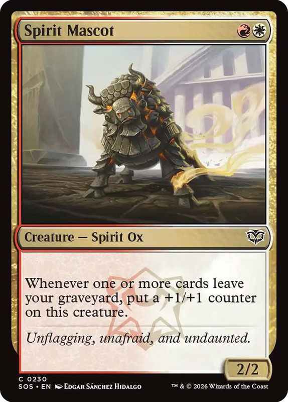 Spirit Mascot (Foil)