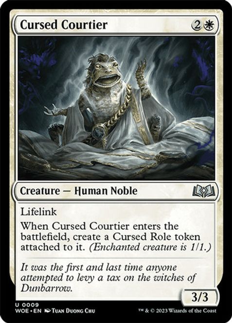 Hovedbilde Cursed Courtier (Foil)
