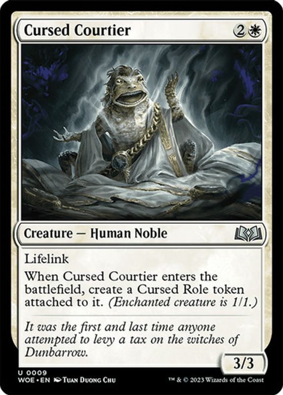 Cursed Courtier (Foil)