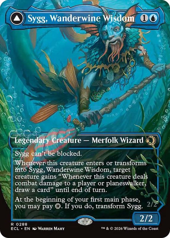Sygg, Wanderwine Wisdom (borderless) (Foil)