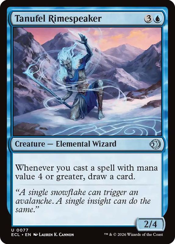 Tanufel Rimespeaker (Foil)