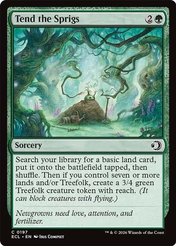 Tend the Sprigs