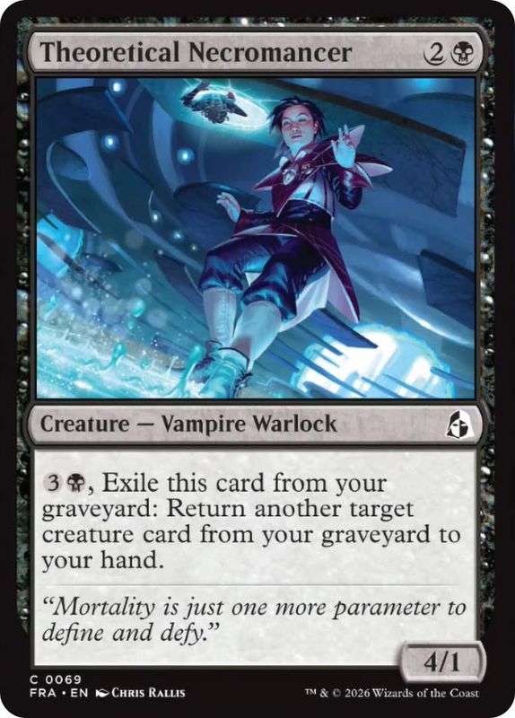 Theoretical Necromancer (foil)