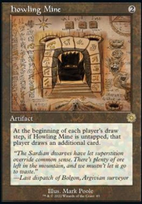 Hovedbilde Howling Mine (Schematic Art) ...