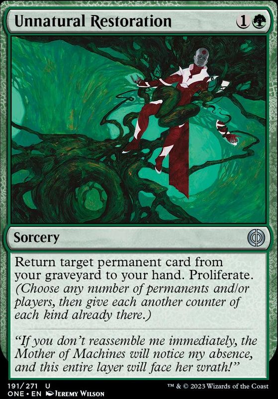 Unnatural Restoration (foil)