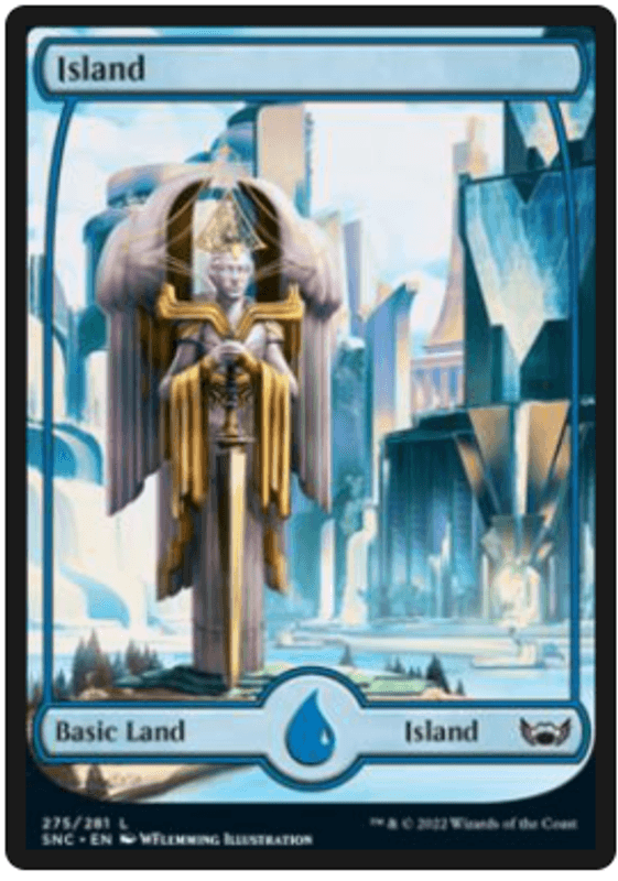 Island (275) (foil)