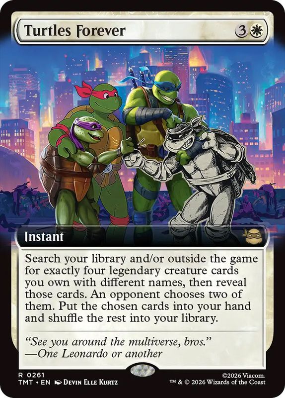 Turtles Forever (Extended Art) (Foil)