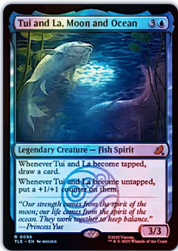 Tui and La, Moon and Ocean (Foil)