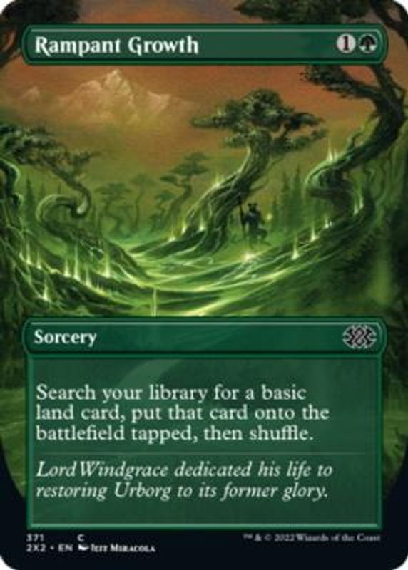 Rampant Growth (Borderless) (foil)