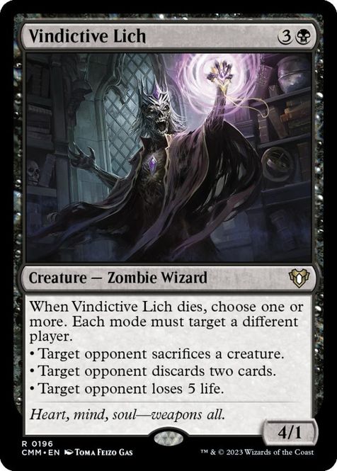 Hovedbilde Vindictive Lich (foil)