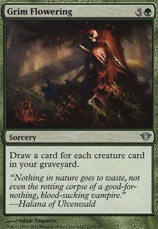 Grim Flowering