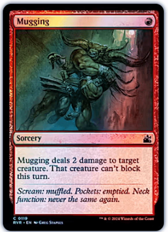 Mugging (Foil)