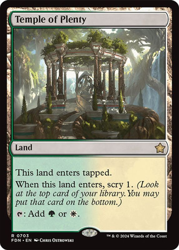 Temple of Plenty (Foil)