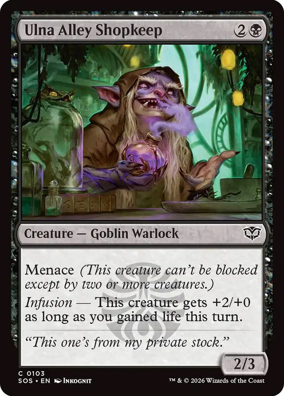 Ulna Alley Shopkeep (Foil)