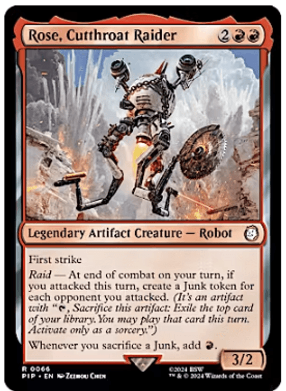 Rose, Cutthroat Raider