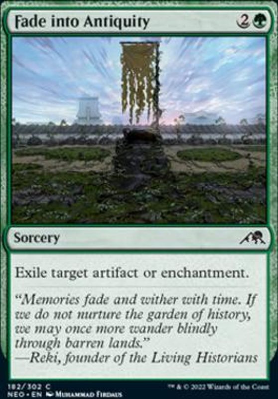 Fade into Antiquity (foil)
