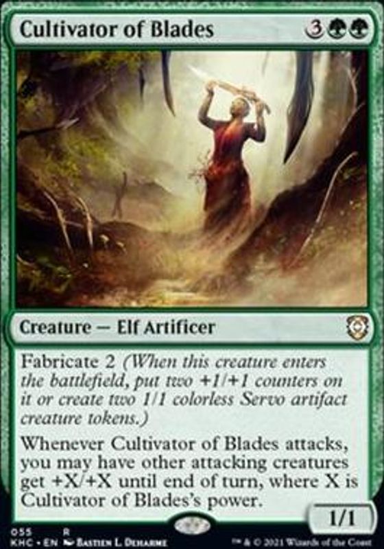 Cultivator of Blades