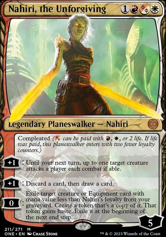 Nahiri, the Unforgiving (foil)