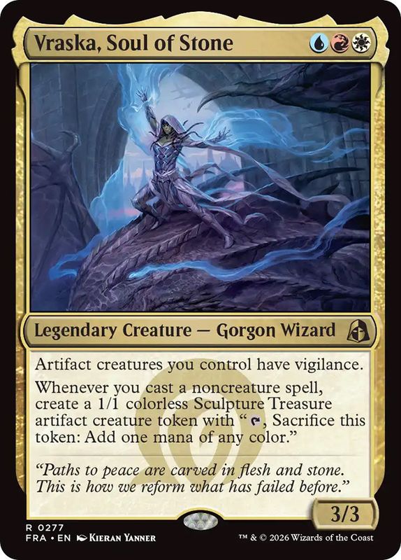Vraska, Soul of Stone (foil)