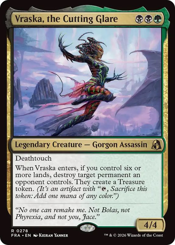 Vraska, the Cutting Glare (foil)