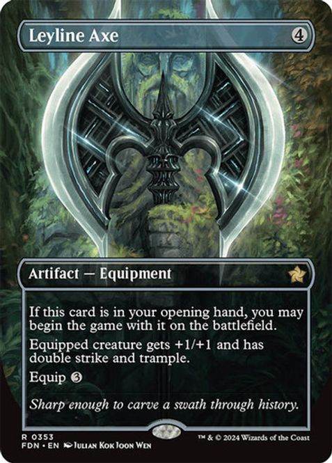Hovedbilde Leyline Axe (Borderless)