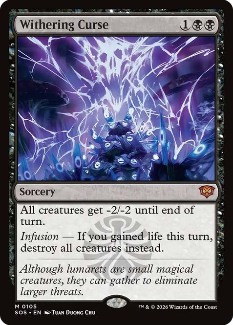 Hovedbilde Withering Curse (Foil)