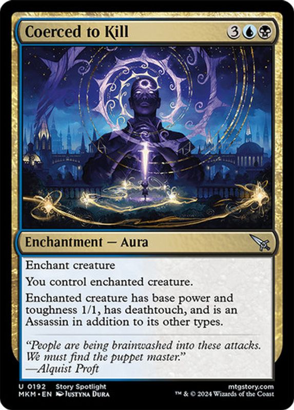Coerced to Kill (Foil)